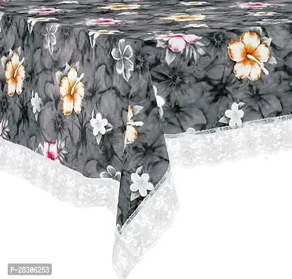 Rectangular Table Cover 3D Medium Size 2 to 4 Seater 40*60 Printed Table Cover with Lace/ Centre Table Cover-thumb3