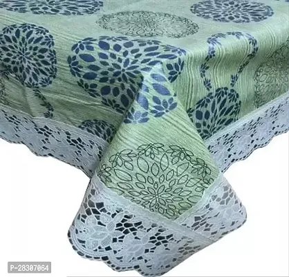 Rectangular Table Cover 3D Medium Size 2 to 4 Seater 40*60 Printed Table Cover with Lace/ Centre Table Cover-thumb2