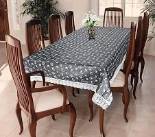 Table Cover 3D Large Size 6 Seater 60*90 centre table/Dining table printed Table Cover with Lace-thumb1