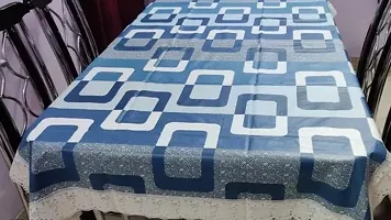 Table Cover 3D Large Size 6 Seater 60*90 centre table/Dining table printed Table Cover with Lace-thumb2