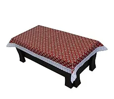 Rectangular Table Cover 3D Medium Size 2 to 4 Seater 40*60 Printed Table Cover with Lace/ Centre Table Cover-thumb2