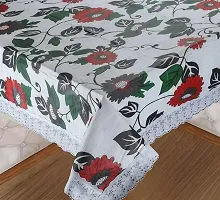 Rectangular Table Cover 3D Medium Size 2 to 4 Seater 40*60 Printed Table Cover with Lace/ Centre Table Cover-thumb2