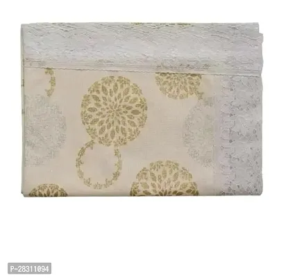 Rectangular Table Cover 3D Medium Size 2 to 4 Seater 40*60 Printed Table Cover with Lace/ Centre Table Cover-thumb2