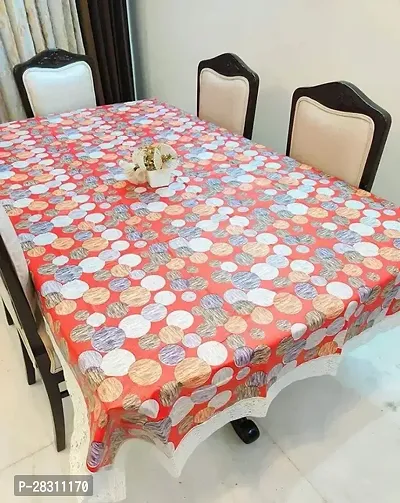 Rectangular Table Cover 3D Medium Size 2 to 4 Seater 40*60 Printed Table Cover with Lace/ Centre Table Cover-thumb3