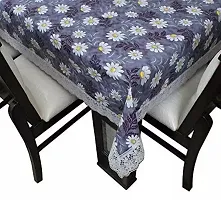 Rectangular Table Cover 3D Medium Size 2 to 4 Seater 40*60 Printed Table Cover with Lace/ Centre Table Cover-thumb1