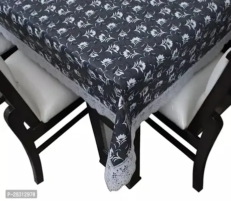 Rectangular Table Cover 3D Medium Size 2 to 4 Seater 40*60 Printed Table Cover with Lace/ Centre Table Cover-thumb3