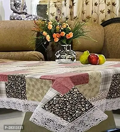 Table Cover 3D Large Size 6 Seater 60*90 centre table/Dining table printed Table Cover with Lace-thumb3