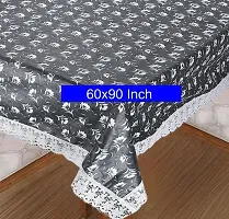 Table Cover 3D Large Size 6 Seater 60*90 centre table/Dining table printed Table Cover with Lace-thumb2