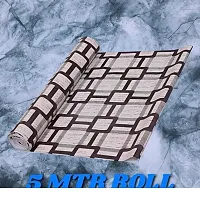 5Meter Rectangular Sheet Roll / Mat for Drawer, shelf roll, Kitchen Roll, Slab Roll, Antislip Mat, Size - 45 x 500 cm-thumb1