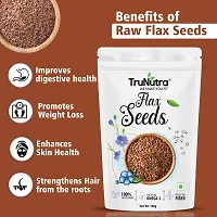 TruNutra_ Flax Seeds For Weight Loss | High In Omega-3  Protein Rich | Alsi Seeds | Hair Growth Flax Seeds 100gm-thumb3