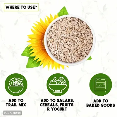 TruNutra_ Sunflower Seeds For Eating | Rich With Protein  Zinc | 100% Natural Diet Sunflower Seeds 100gm-thumb2