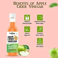 TruNutra_ Apple Cider Vinegar | 100% Natural Himalayan Apples | For Weight Loss  Immunity | Sugar Free Acv 500ml-thumb1