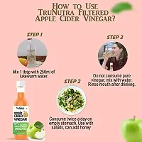 TruNutra_ Apple Cider Vinegar | 100% Natural Himalayan Apples | For Weight Loss  Immunity | Sugar Free Acv 500ml-thumb2