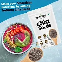 TruNutra_ Raw Chia Seeds | Calcium  Iron Rich Diet | For Weight Loss Management Chia Seeds 400gm-thumb3