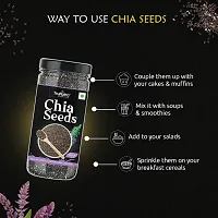 TruNutra_ Chia Seeds For Weight Loss Omega-3 and Zinc Rich Diet Food Chia Seeds 200gm-thumb1