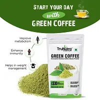 TruNutra_ Green Coffee Powder | Rich With 100% Natural Chlorogenic | Weight Loss Management Instant Coffee 200gm-thumb2