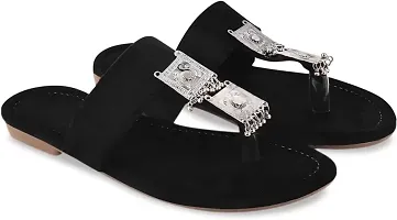 Elegant White Mesh Self Design Fashion Sandals For Women-thumb2