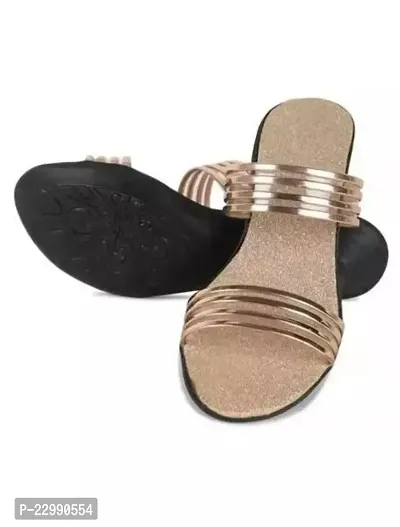 Elegant Beige Mesh Self Design Fashion Sandals For Women-thumb0