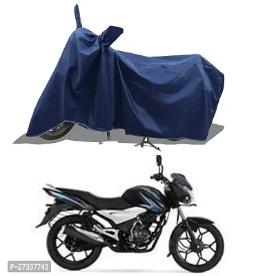 Classic Bajaj Discover 125 Dts I Two Wheeler Motercycle Bike And Scooty Cover With Water Resistant And Dust Proof-thumb0