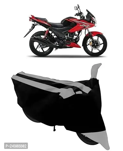 Weather Protection Scooty Bike Cover Made for Honda CBF Stunner Semi Waterproof Cover (Grey)