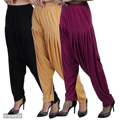 Classic Viscose Leggings  Salwar's For Women Pack of 3