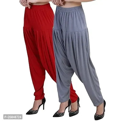 Classic Viscose Patiala Pants Pack of 2-thumb0