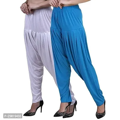 Casual Womens Patiala Pant - Pack OF 2