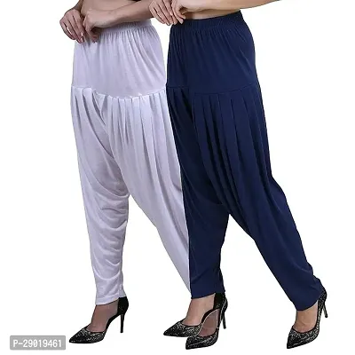 Casual Womens Patiala Pant - Pack OF 2