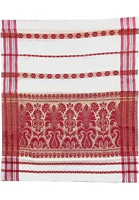 Gamcha Bath Towel Bengal 100% Cotton Super Soft for Men | Women | Baby Stylish and Comfortable Traditional Gamchha/Angocha | Lightweight |Pack of 1-thumb2