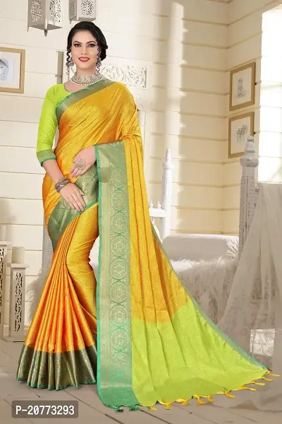 Red and Yellow Georgette Chiffon Bandhej Print Saree - RSADA1320...