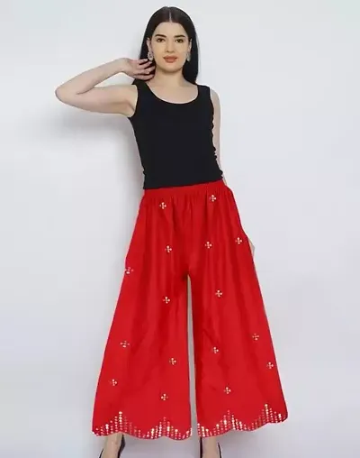 Stunning Rayon Palazzos For Women