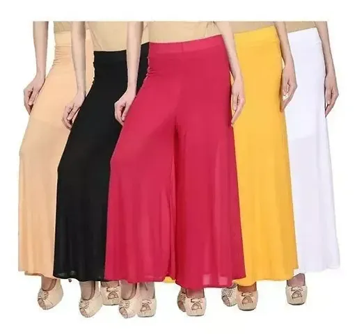 Rayon Ethnic Skirts Palazzos For Women