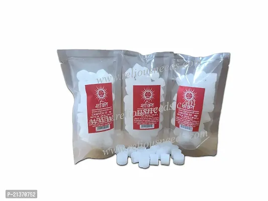 Shakti Pure organic camphor tablets (Pack of 3)-thumb0