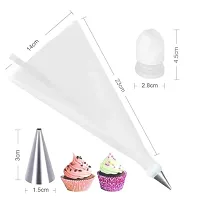 Cake Decorating Nozzle with Piping Bag Stainless Steel Piping Cream Frosting Nozzles-thumb2