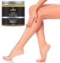 Oilanic 100% Pure  Natural Hair Removal Powder Combo pack of 2 Jars of 100 ml(200 gms)-thumb1