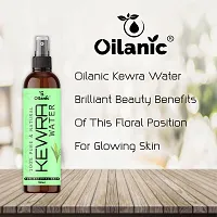 Oilanic Premium Kewra Water(100 ml)  Hair Removal Powder Orange fragrance(100 gms) Combo Pack of 2 products(200 gms)-thumb2