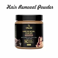 Oilanic Chocolate + Vanilla Hair Removal Powder Combo Pack of 2 Jar 150gms (300gms)-thumb1