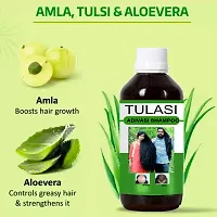 100% Pure  Natural Adivasi Tulsi Herbal Hair Shampoo for Hair Fall And Hair Growths (125ML) Pack of 1-thumb2