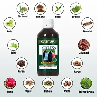 Kasturi Herbal Adivasi Hair Shampoo for Dandruff Control, Hair Fall Control (125ML) Pack of 1-thumb1