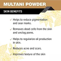 Oilanic 100% Pure  Natural Multani Mitti Powder- For Skin  Hair Combo Pack of 3 Jar (300gm)-thumb3