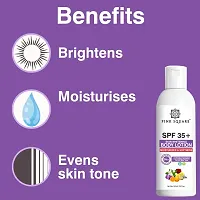 Pink Square Skin Whitening SPF 35+ Sunscreen Body Lotion For Soft, Smooth, Moisturised, Even Tone Skin Pack of 1 of 100 ML-thumb2