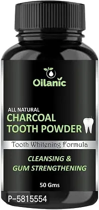 Natural Charcoal Tooth Powder(50 Gms)-thumb1