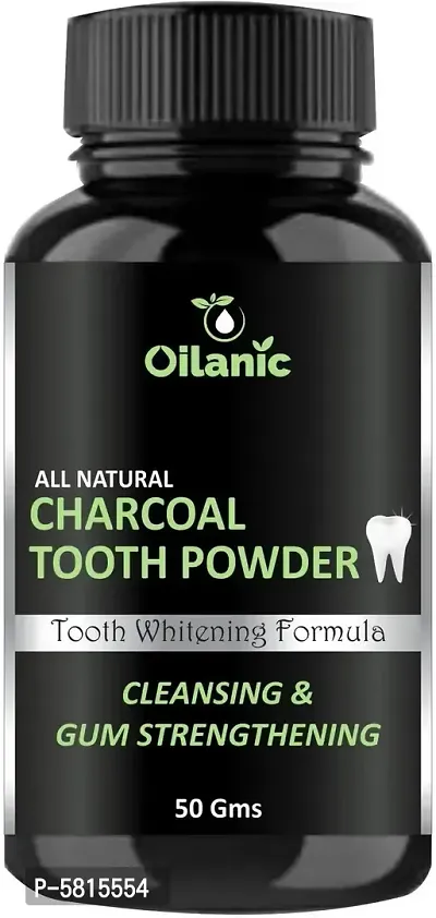 Natural Charcoal Tooth Powder(50 Gms)-thumb0