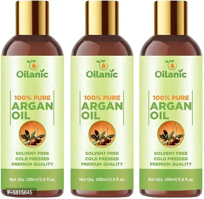 Premium Argan Oil Combo Pack Of 3 Bottles Of 100 Ml(300 Ml)