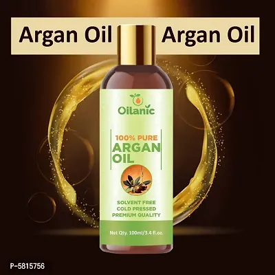 Premium Argan Oil  Blackseed Oil Combo Pack Of 2 Bottles Of 100 Ml(200 Ml)-thumb2