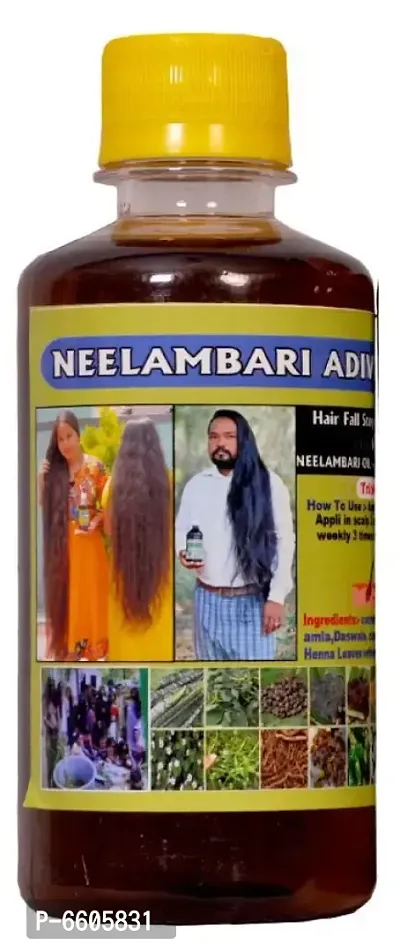 Oilanic Organics Adivasi Neelambari Hair Oil Herbal Hair Oil For Long and Strong Hair Oil -50 Ml-thumb0