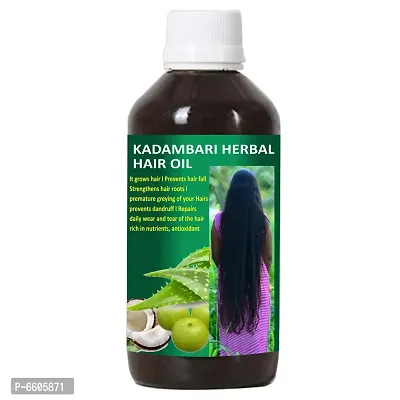 Oilanic Organics Adivasi Kadambari Herbal Hair Oil For Strong, Healthy And Shiny Hair -125 Ml-thumb0