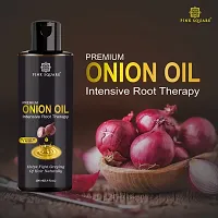 Premium Onion Oil - Intensive Root Therapy With Active Hair Growth Booster Ingredients- For Anti Hair Fall and Promotes Hair Regrowth -100 Ml-thumb1