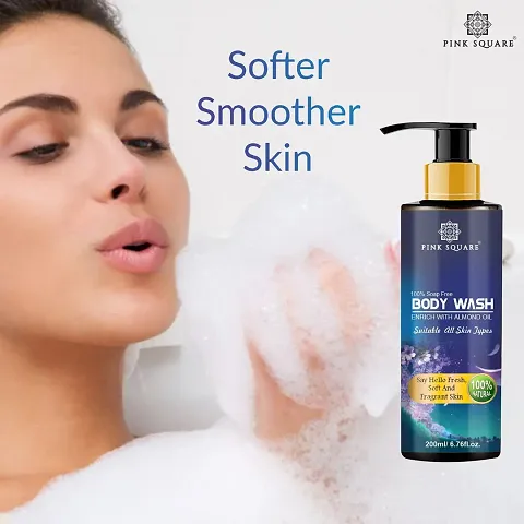 Natural Ultra Rich Body Wash Enriched With Almond and Coconut Oil Combo
