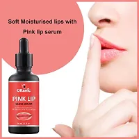Oilanic Premium Pink Lip Gloss Serum for Soft and Natural Lips Combo pack of 3 bottle of 30 ml(90 ml)-thumb1